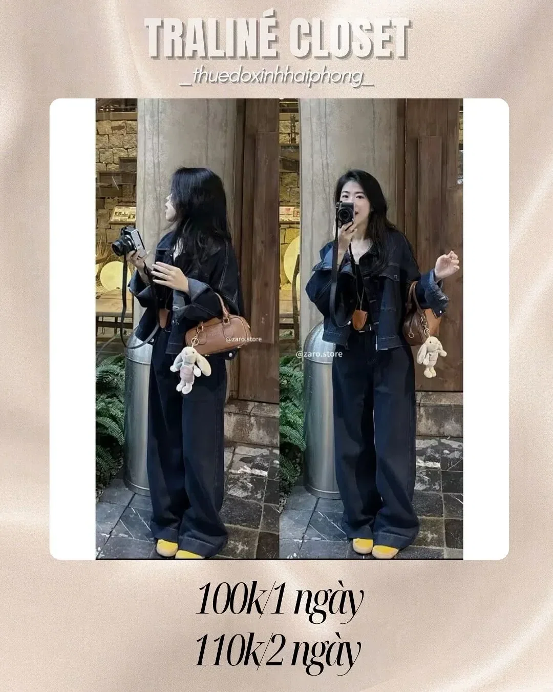 Set bò denim xanh than basic iu cáaa💙
Giá thuê cả set: 100k/ ngày
Lẻ áo/ quần: 1