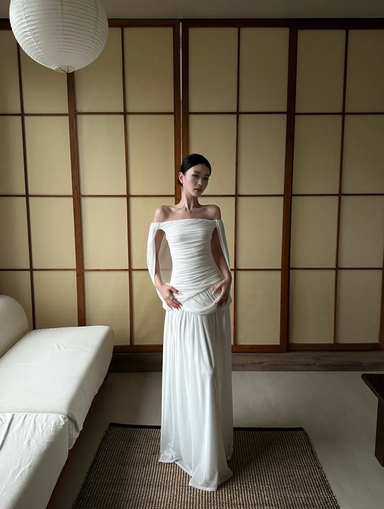 Ivory dress DT0063 13