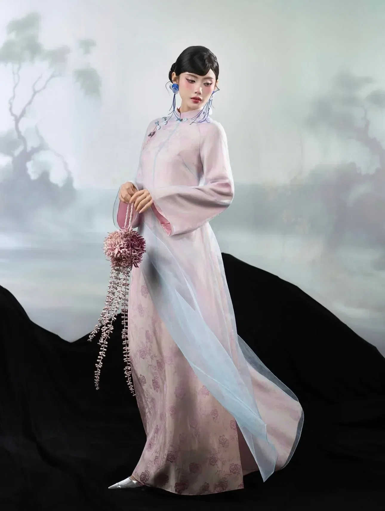 JOLIE LADY áo dài size S M 4