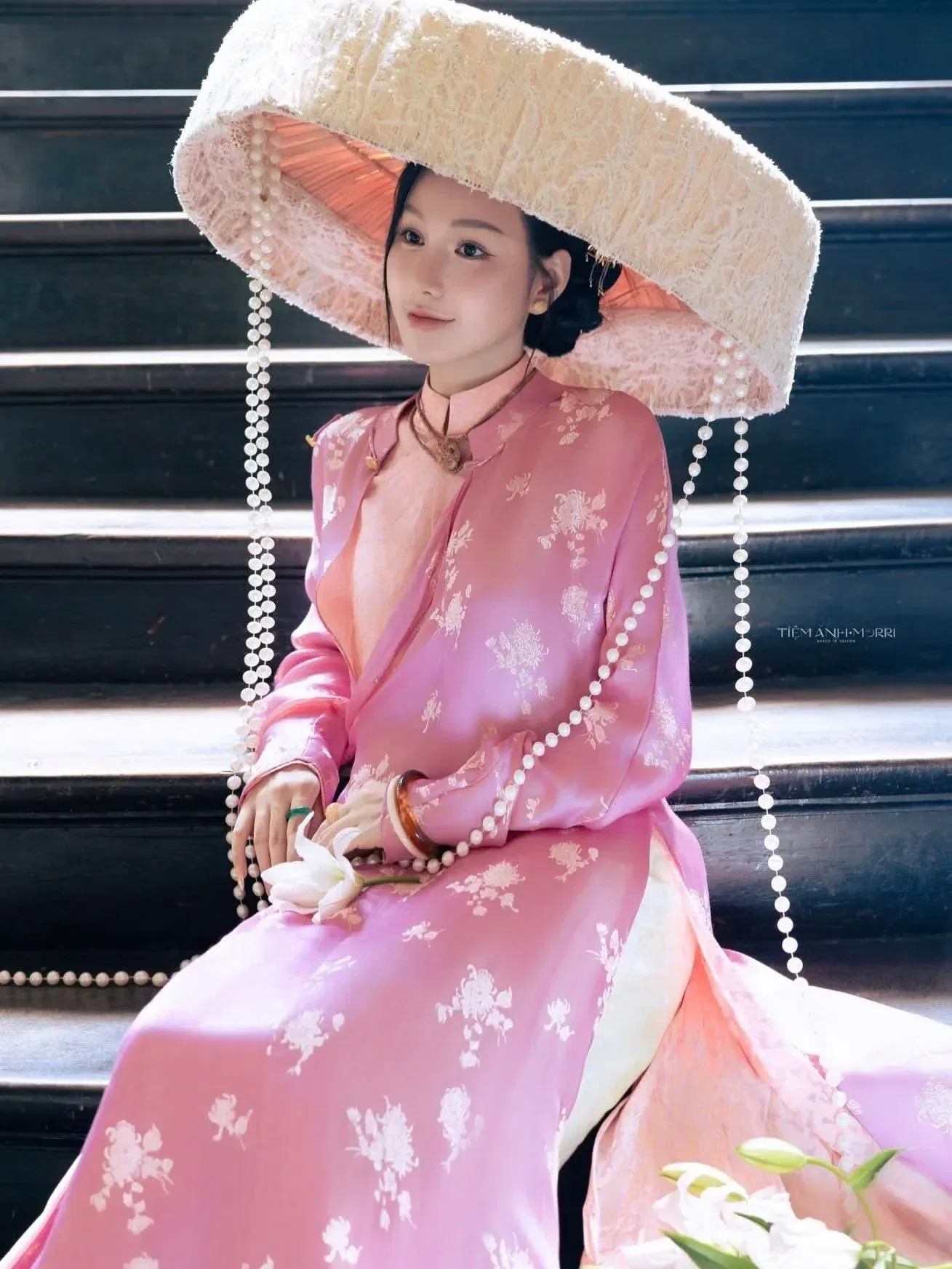 áo dài Cẩm giao 2