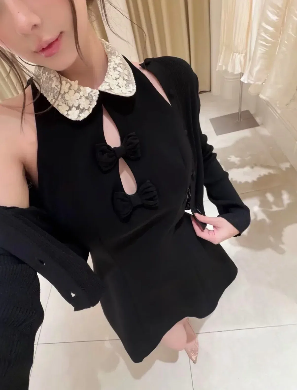 Mally Set - size L (gồm váy + cardigan) 8