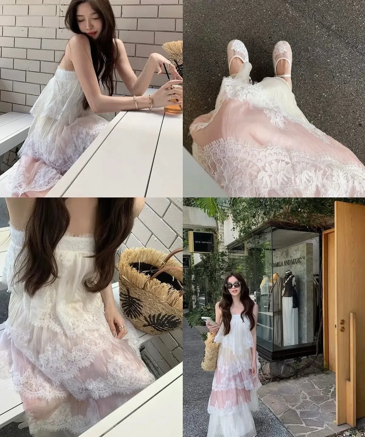 Chiếc đầm ren hot hit nhà Garden of Angels 5