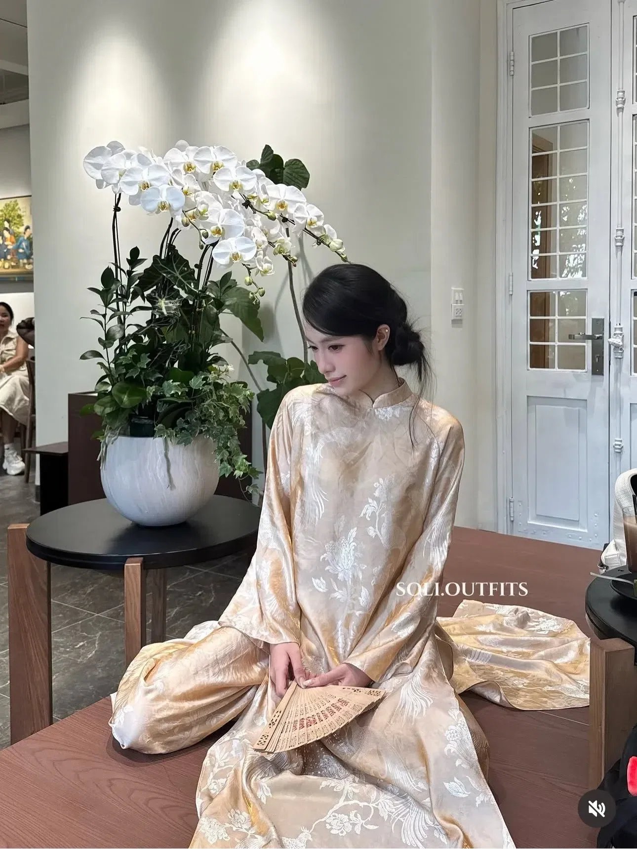 Áo dài Khổng Tước | @soli.outfits 1