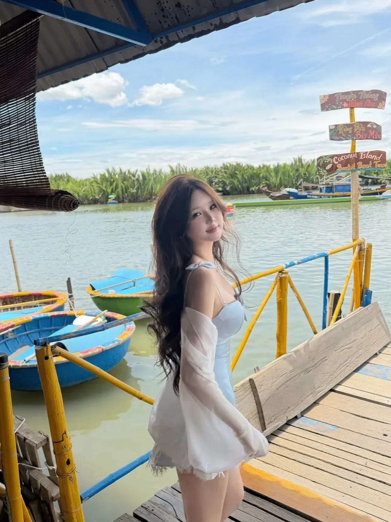 Amelie V657 - 675 Hecate Váy lụa xanh 4