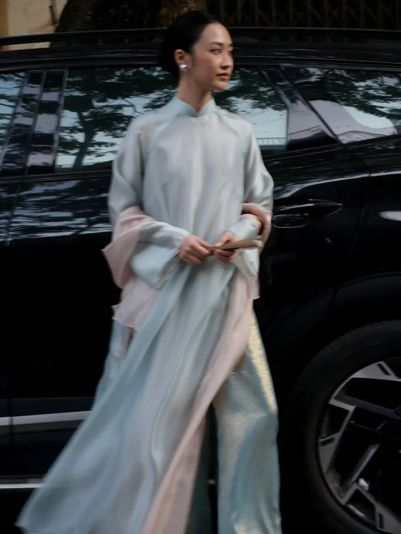Áo dài Vân Nhã - size M fit M, L 1