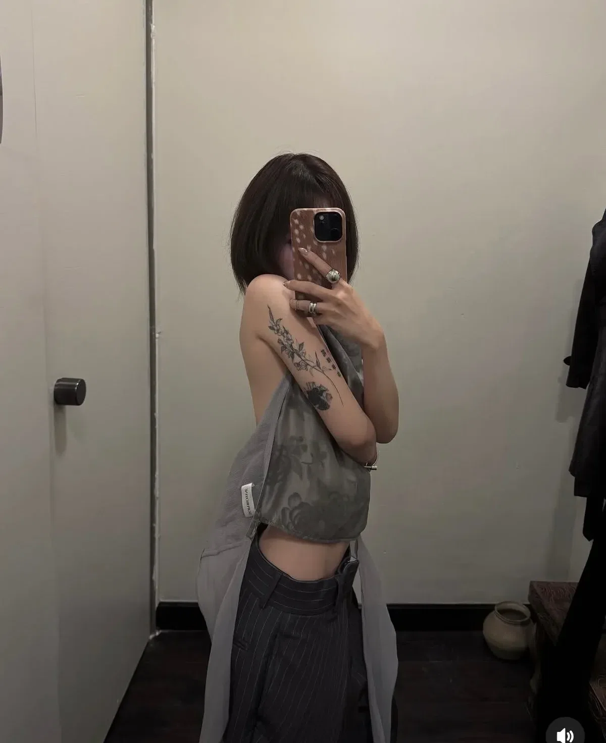Áo Grey Maye - freesize 6