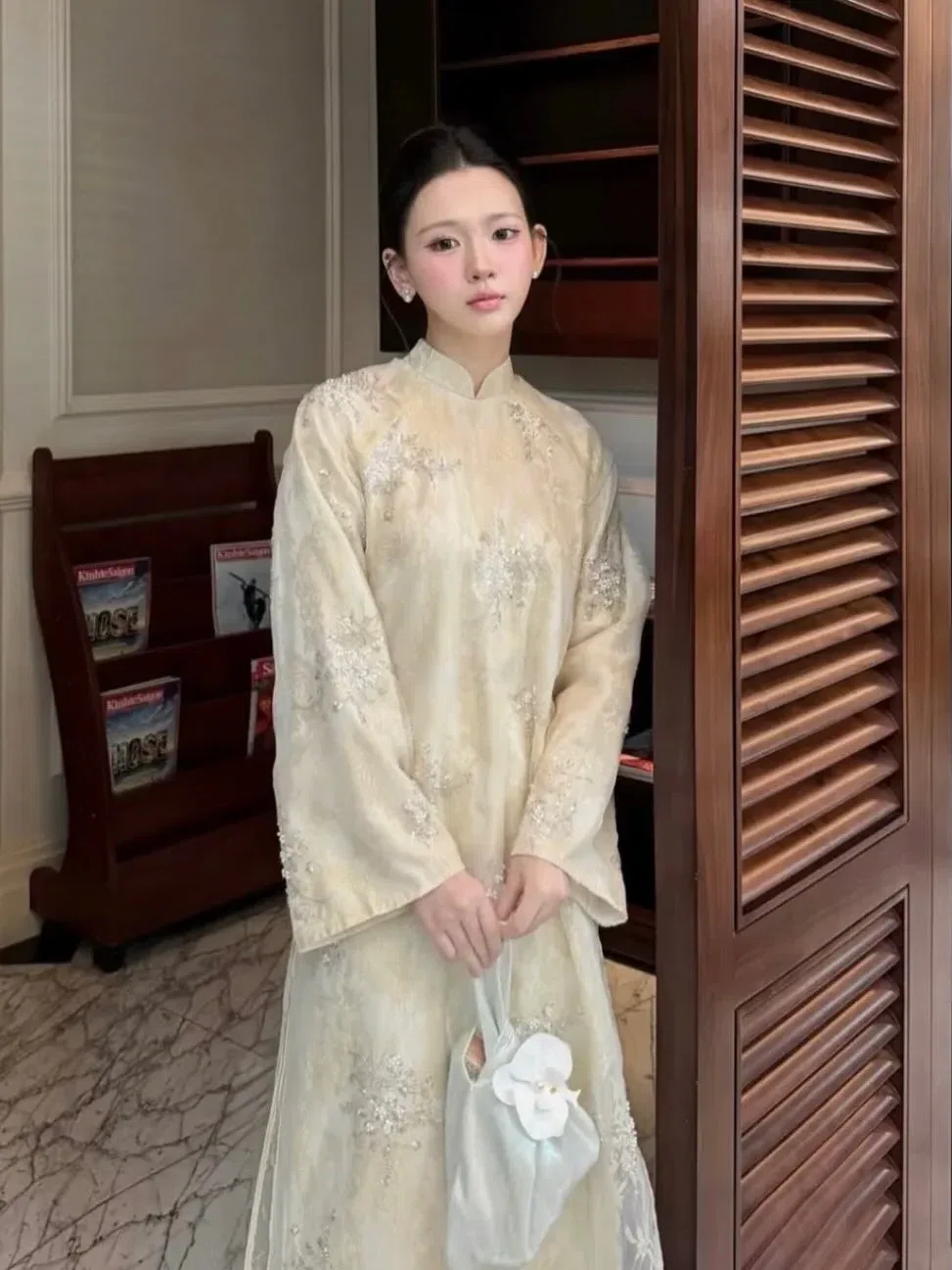 Áo dài Ivory | Hiin design 1