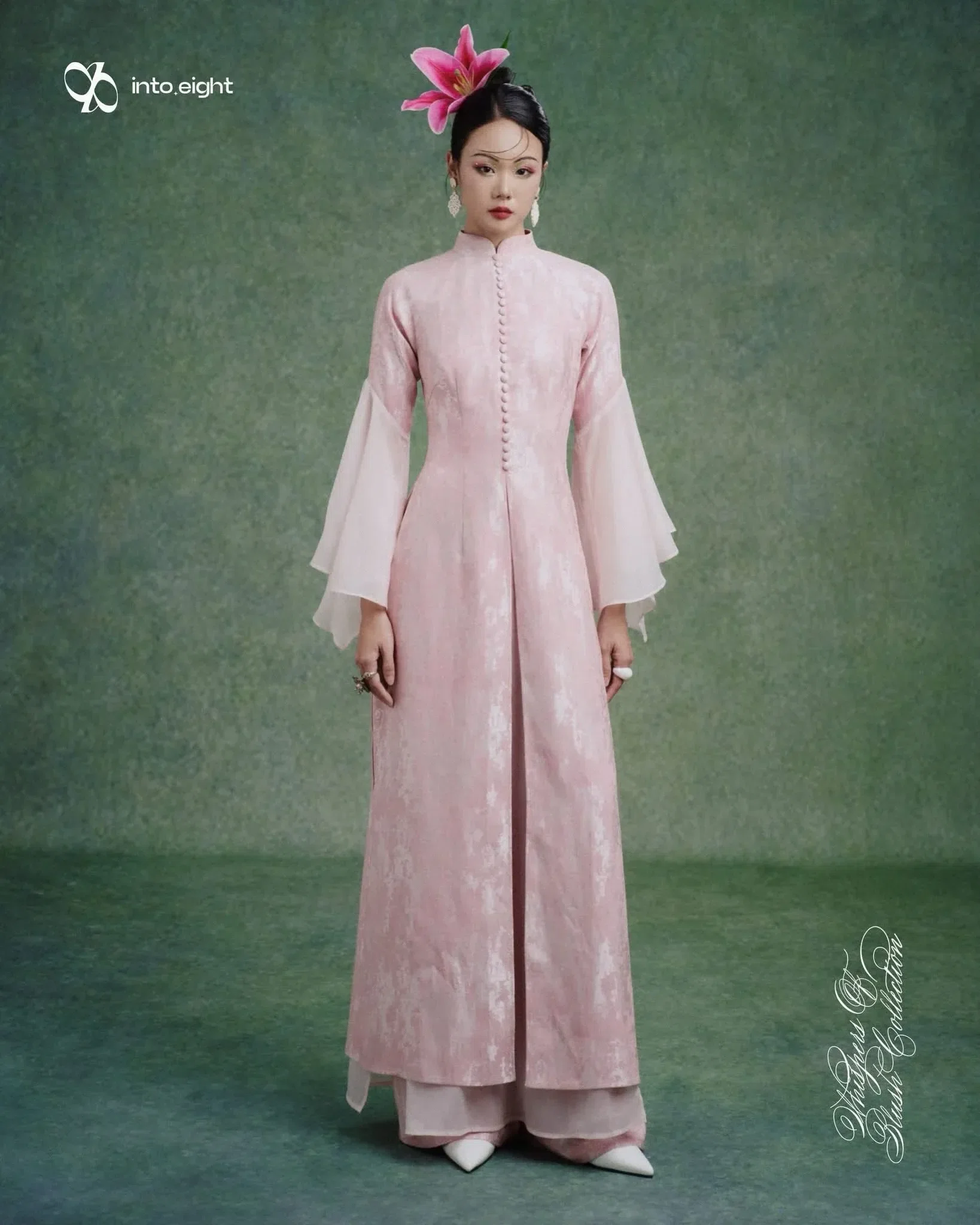 Áo dài trâm size S M 4
