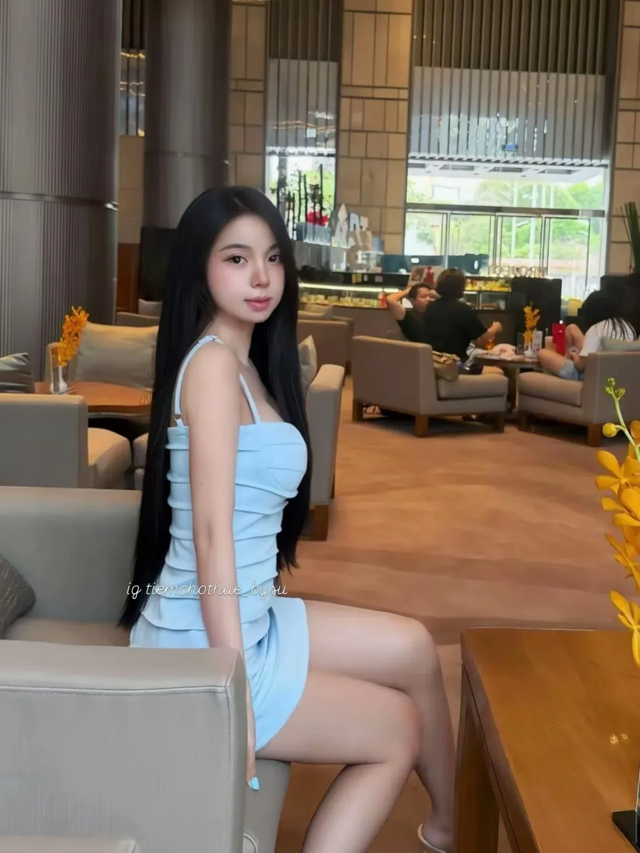 V633-634 Body XANH xếp ly - SIZE S, M (có HỒNG S) 3