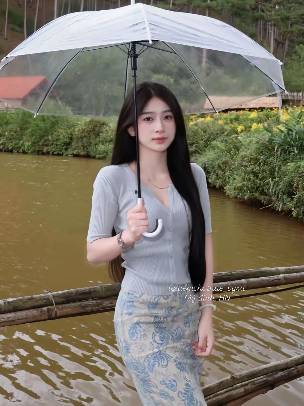 SIZE S, M ~V645-654 Set ren xanh QC 1