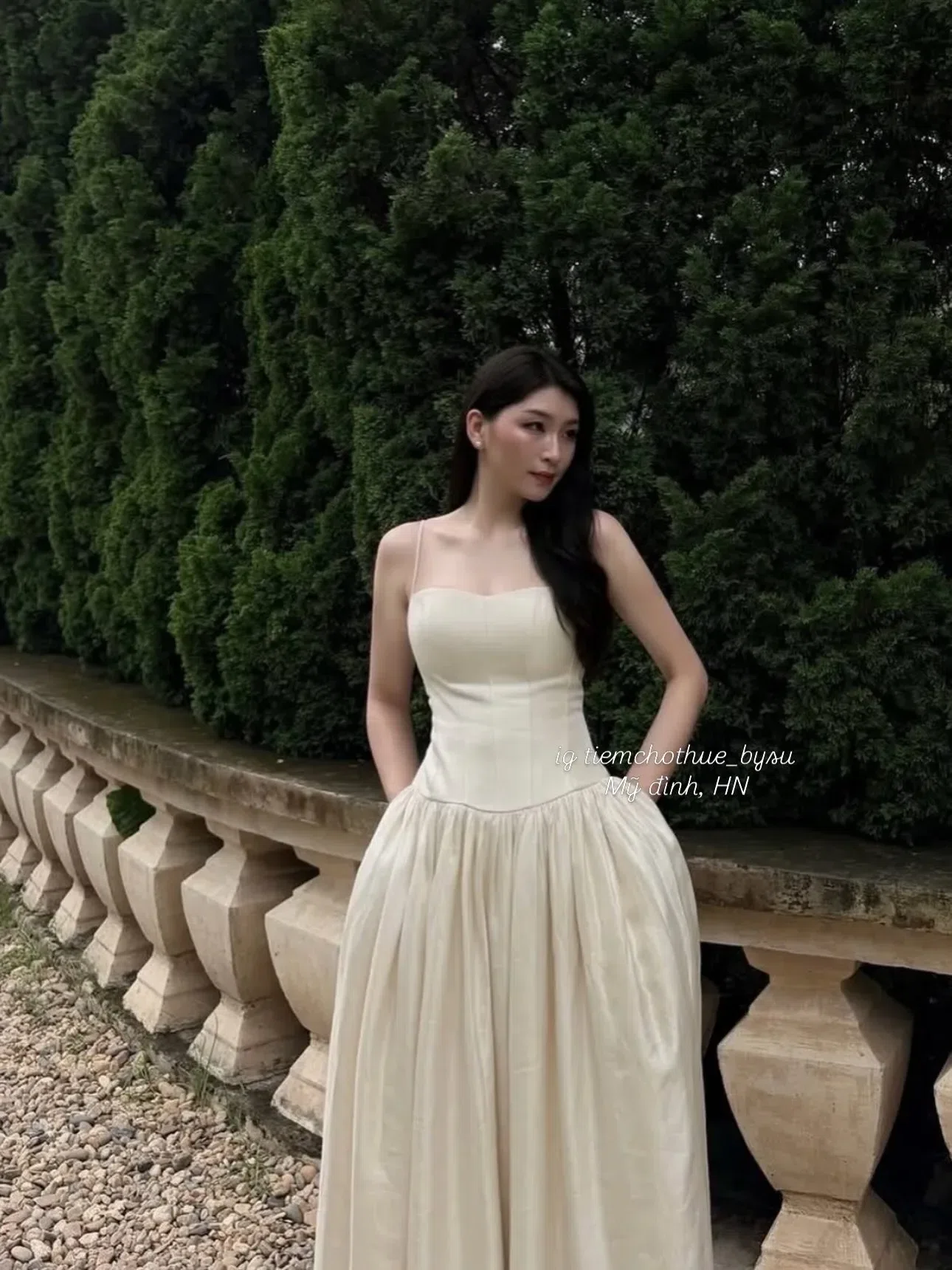 V613 Charlie Dress KEM ĐẬM 4