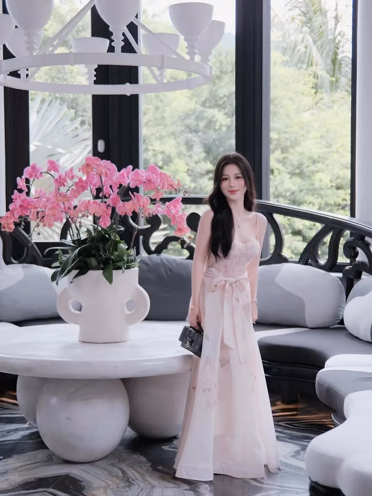 V440 Váy hoa Zmm Quảng Châu size S 4