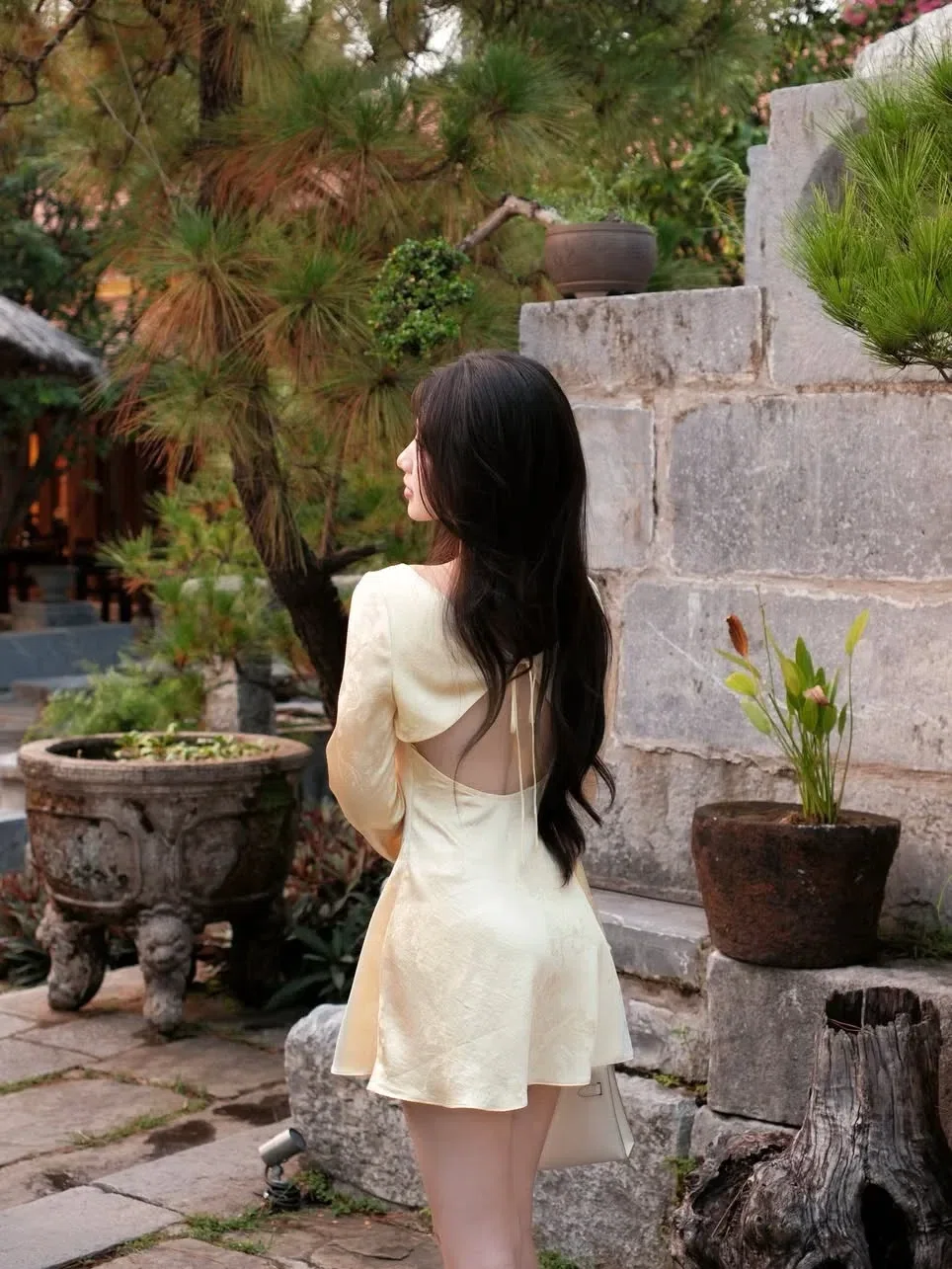 Solmaris Dress - size L fit M, L (màu xanh, vàng) 10