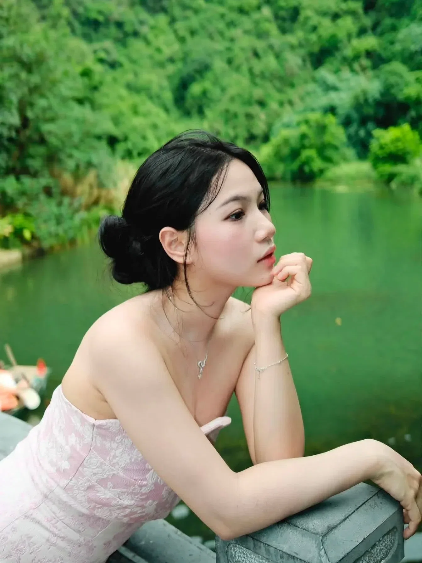 V477 Đầm gấp Kim Hoa Lille 3