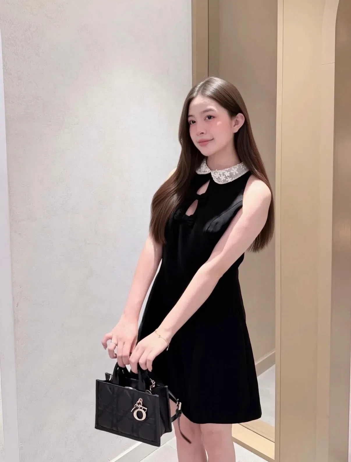 Mally Set - size L (gồm váy + cardigan) 15