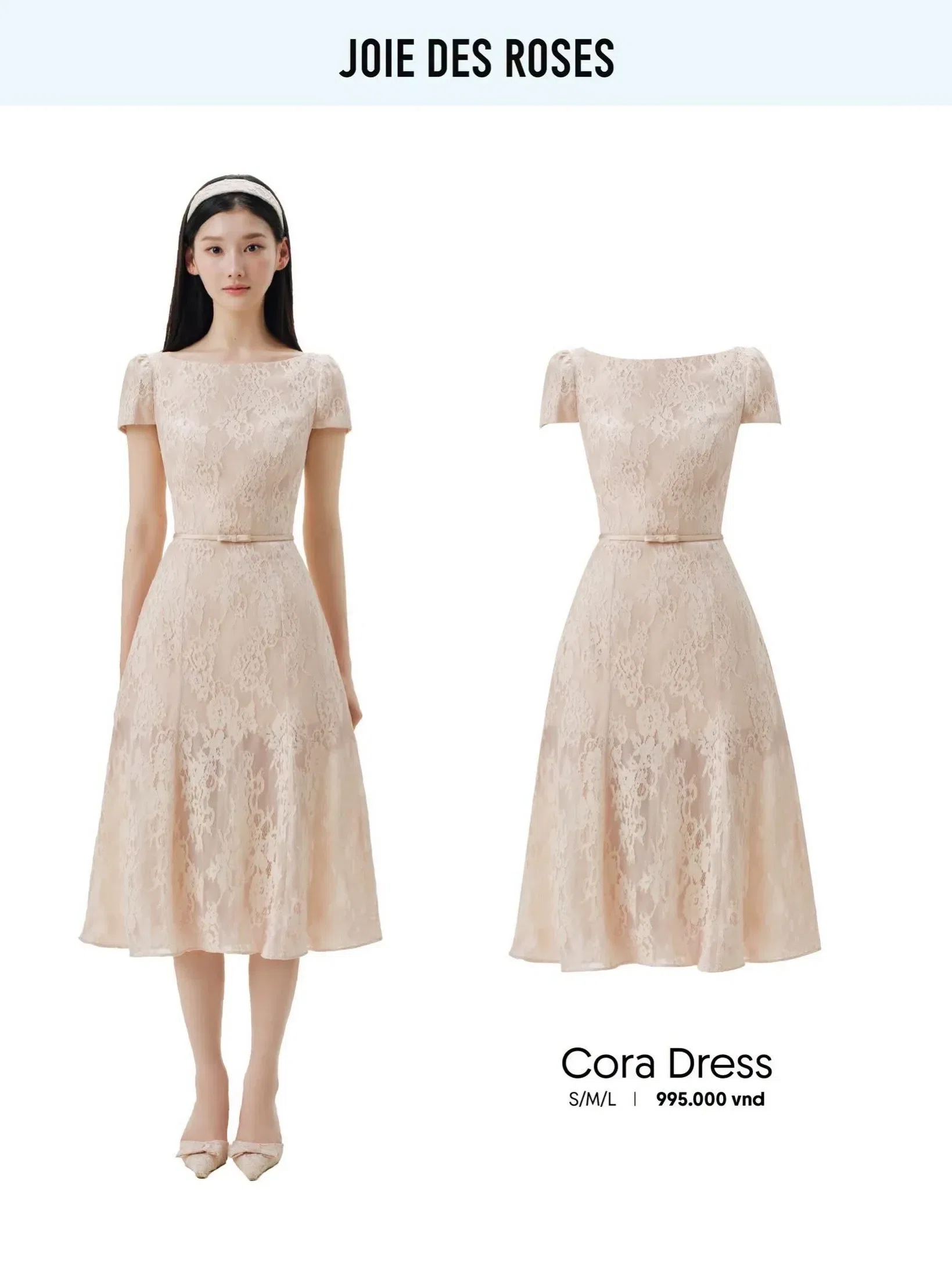 Cora Dresse Rose - size L 5