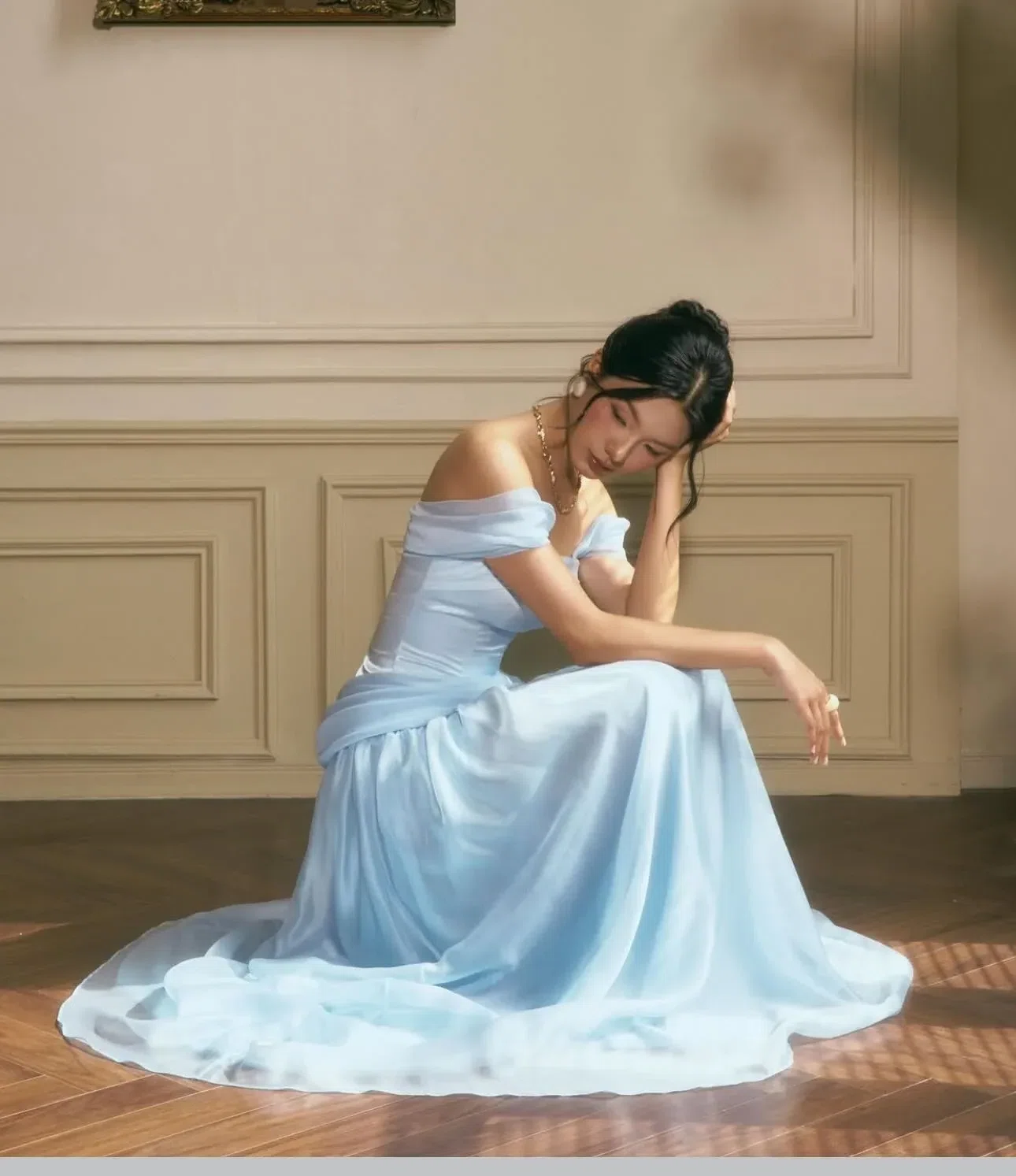 Cinderella Silk Dress 4