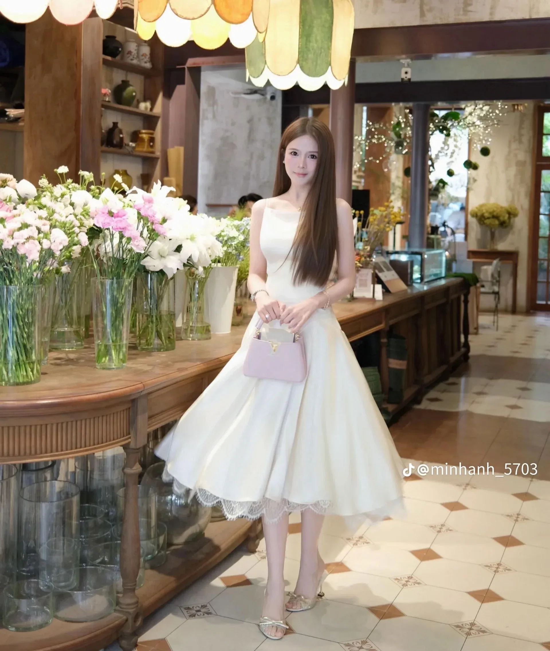 ĐẦM LỤA 2S DÁNG XOÈ 2