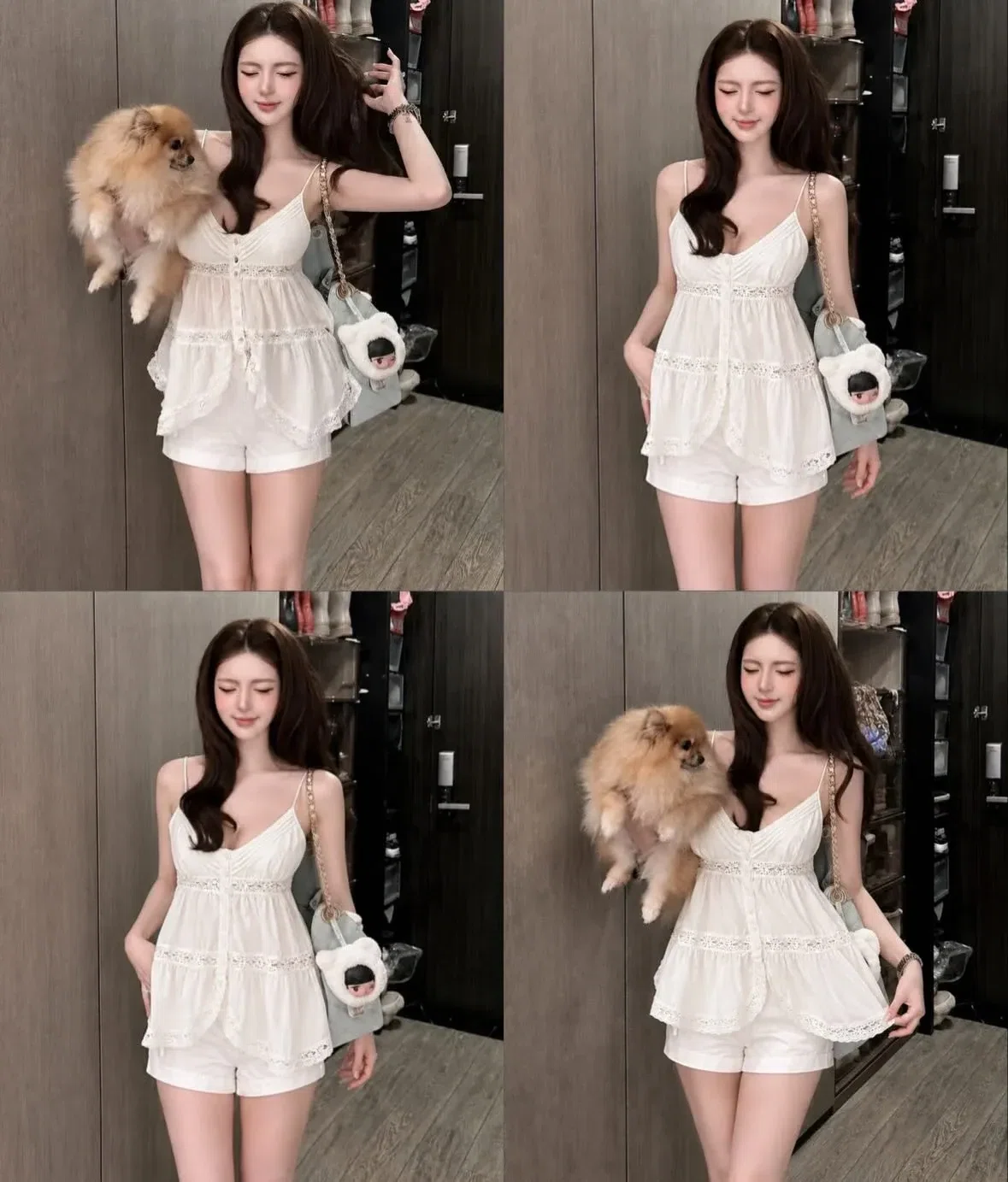 SET ÁO 2S + SHORT TRẮNG 1