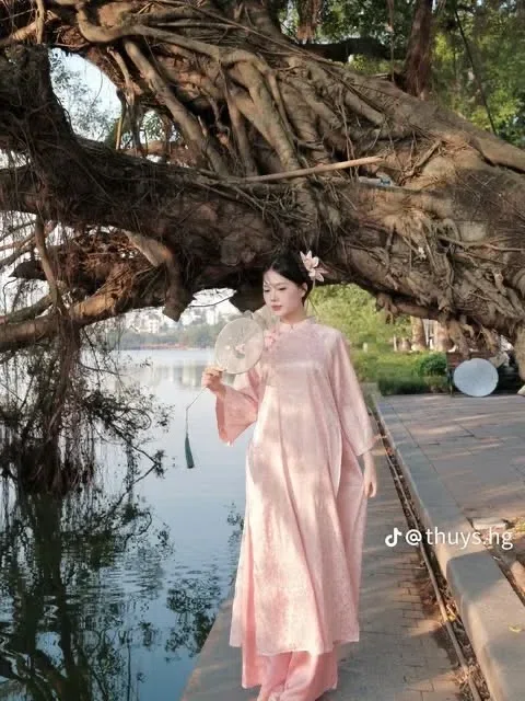 Outfit đi chụp ảnh hồ gươm nàng thơ xỉu 5