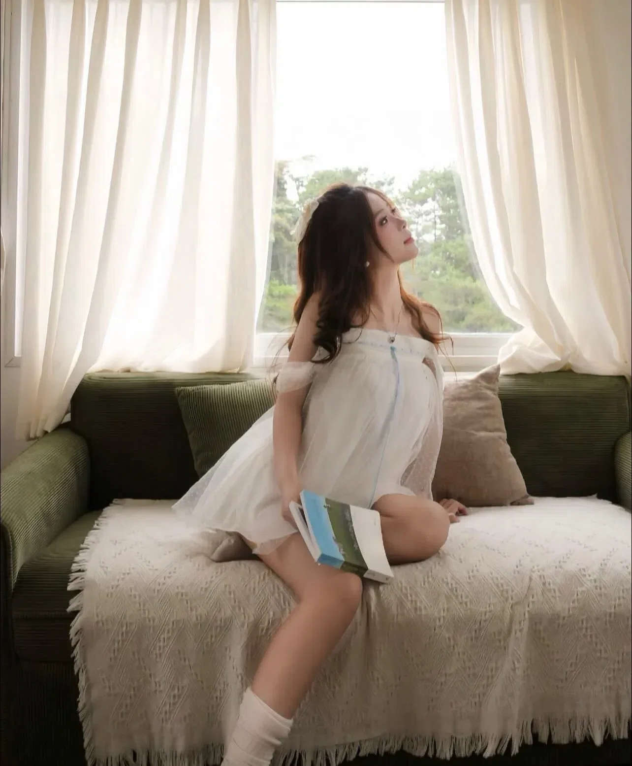 Sẵn 2 màu Kem + Trắng ạ🫶
__________________________
𝐌𝐚̂̃𝐮 𝐭𝐡𝐮𝐞̂: 𝟑𝟓𝐊/ 1