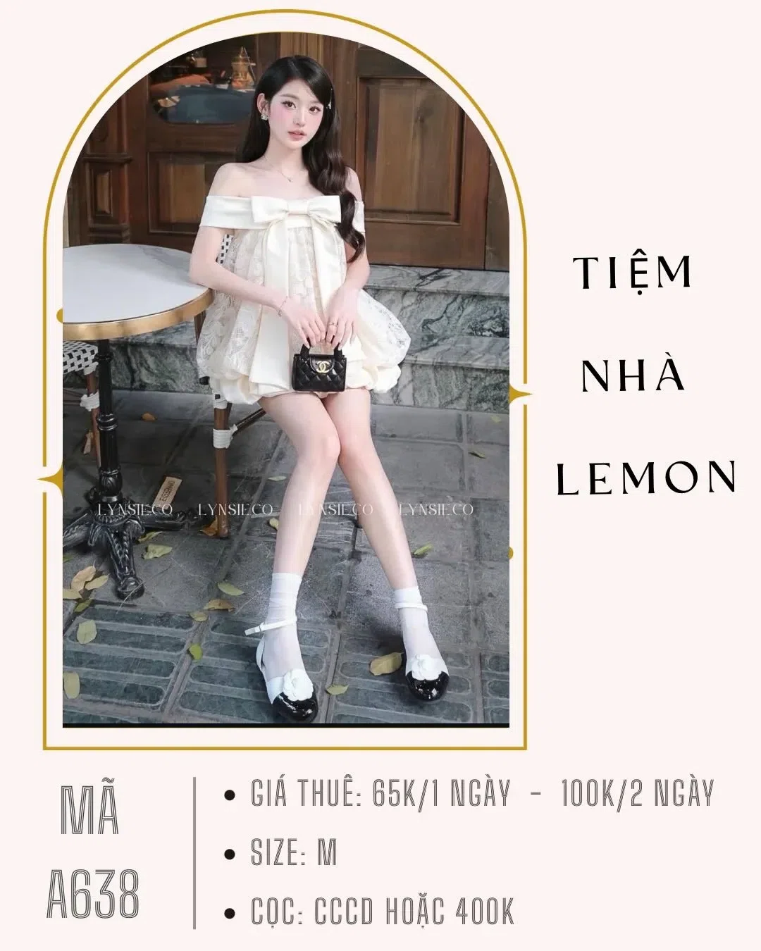 Tiemnhalemon #thuedogiare #thuedothanhhoa #chothuevaychupanh #thuevaychupanh 1