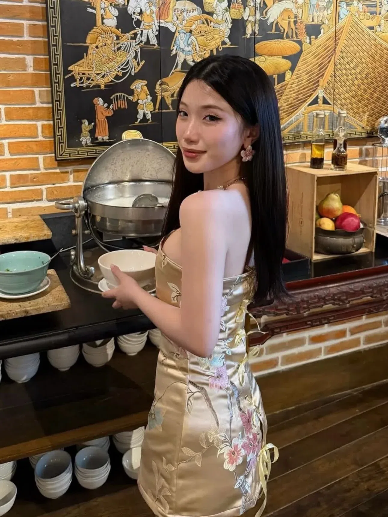 Swia Size S V584 Váy gấm 8