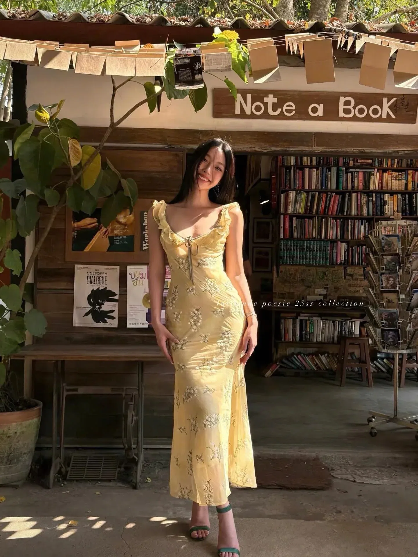ĐẦM HOA VÀNG Size S,M 2