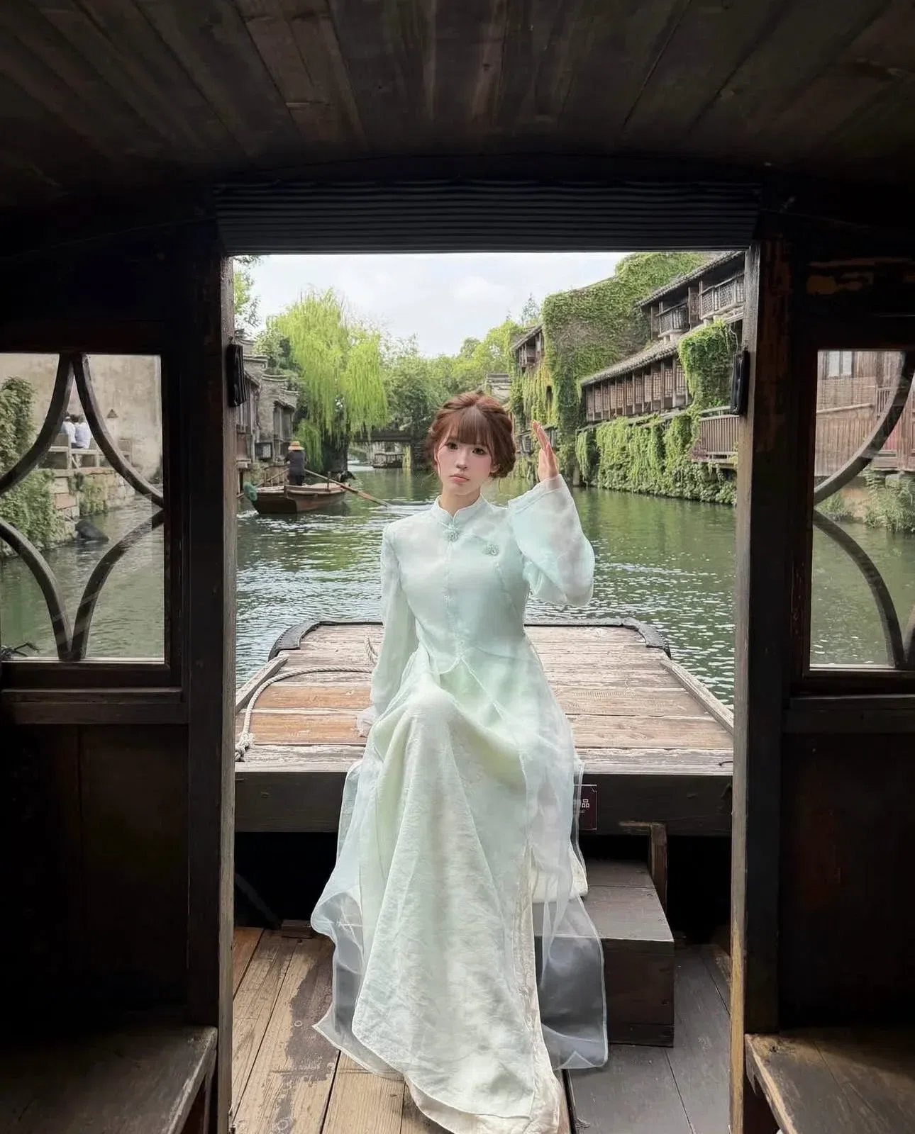 Brand: WynAnh, Item Name: áo dài, Extra Info: màu áo dài xinh đẹp phát ngất 5