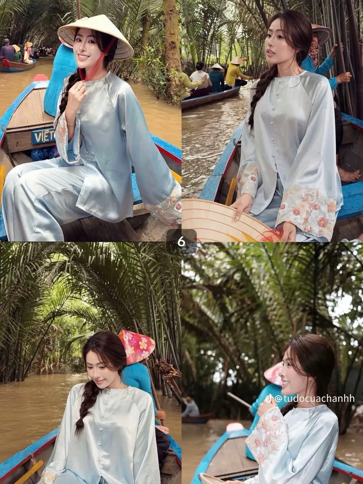 4 Màu ( Xanh dương - Xanh lá - Hồng - Trắng) pháp phục tay phối kim sa🌷
_______ 10