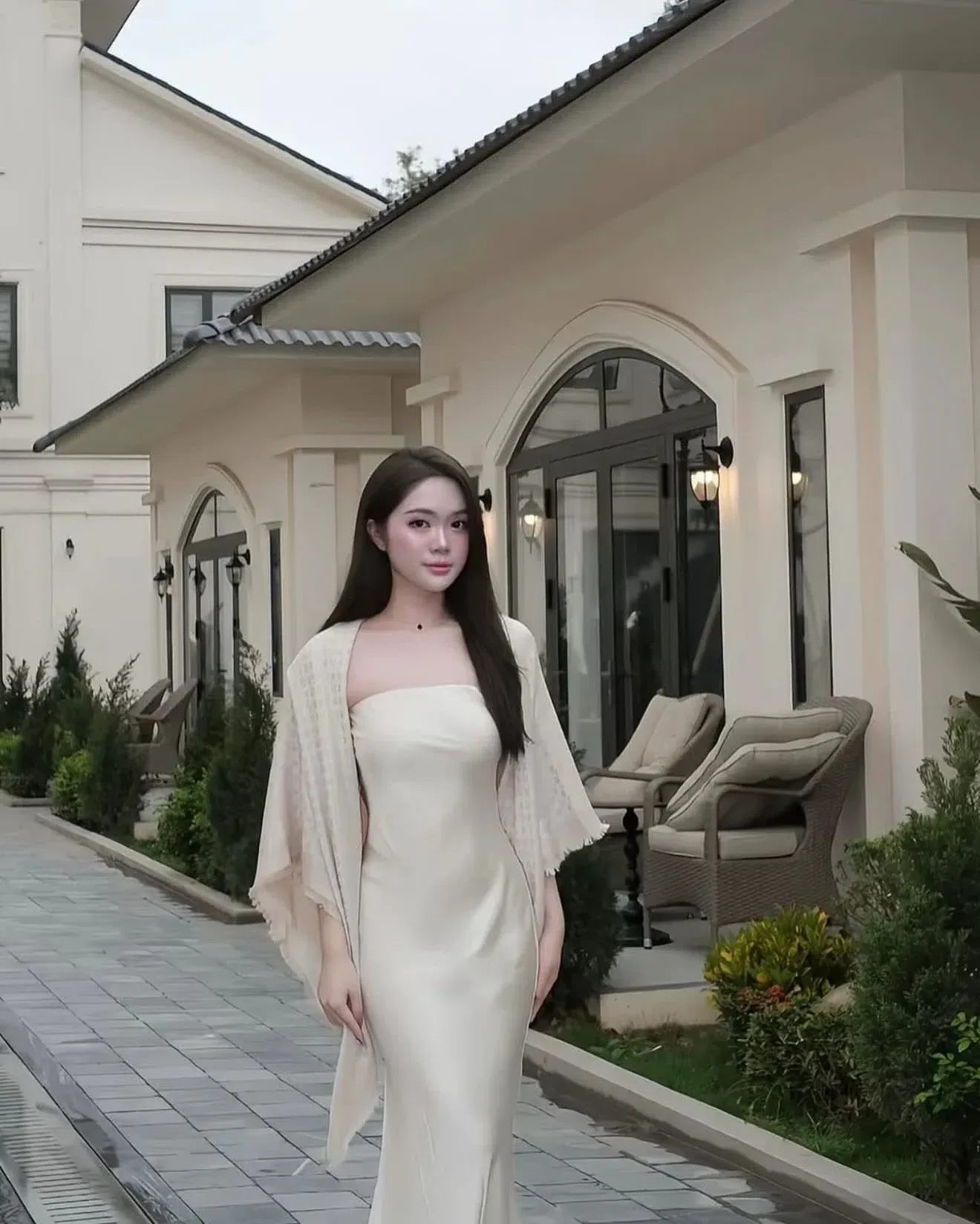 lụa đẹp vì ngườiiii 🫶🏻 sốp kèm free áo choàng cho các nàng lun ạ 4