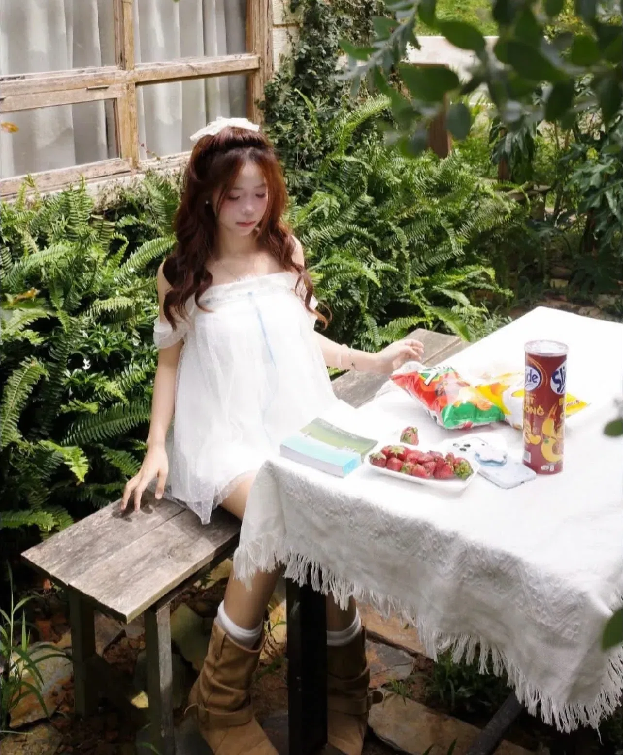 Sẵn 2 màu Kem + Trắng ạ🫶
__________________________
𝐌𝐚̂̃𝐮 𝐭𝐡𝐮𝐞̂: 𝟑𝟓𝐊/ 2