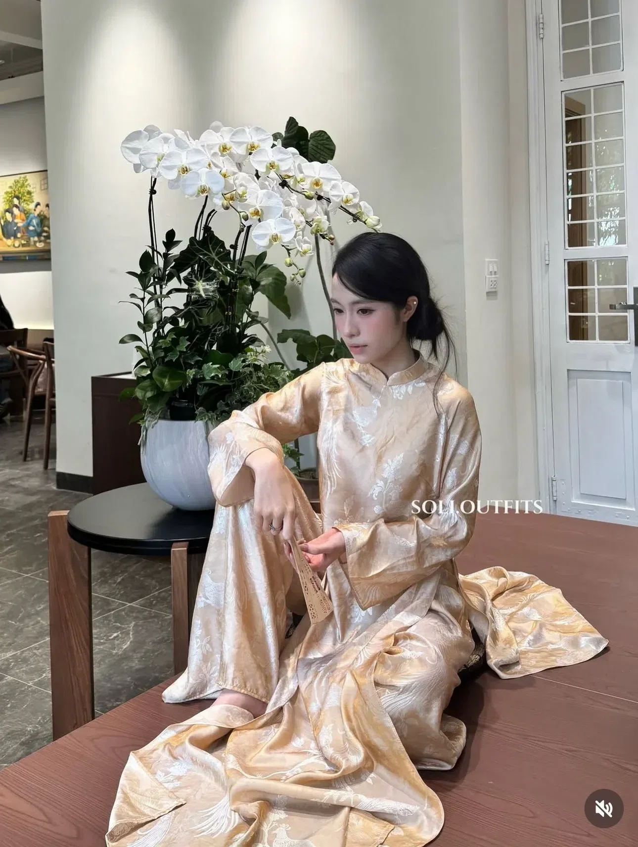 Áo dài Khổng Tước | @soli.outfits 5