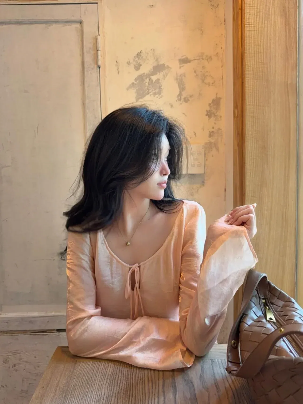 Váy lụa gấm hoa nhũ ~ size S, M 4
