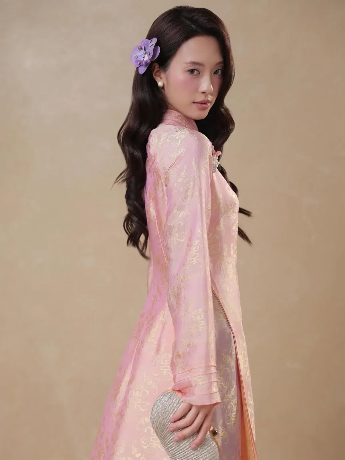 Áo dài Mộng Uyển - size M fit M, L 16