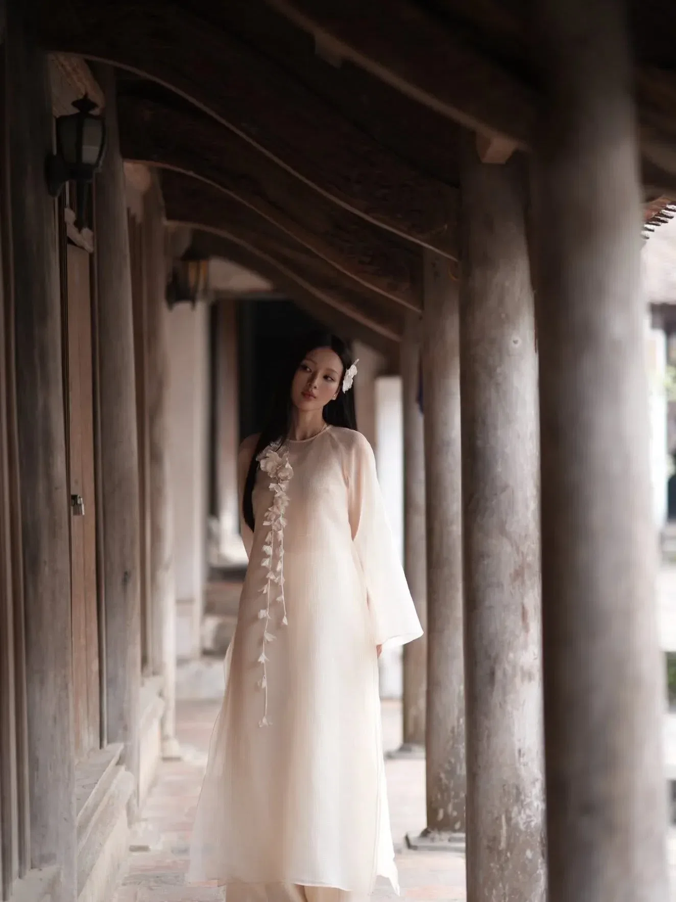 ÁO DÀI NGỌC UYỂN SIZE S 10