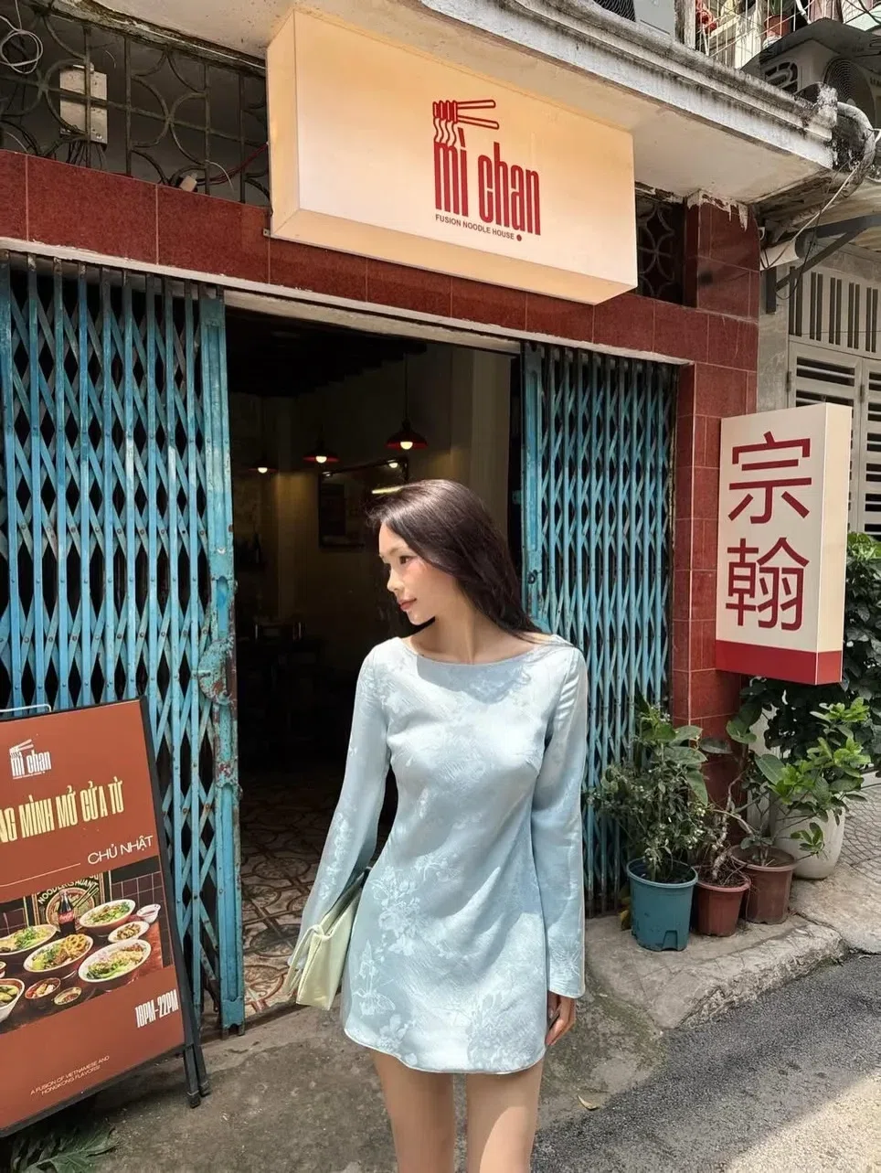 Sólmaris Dress - size L fit M, L (màu xanh, vàng) 3