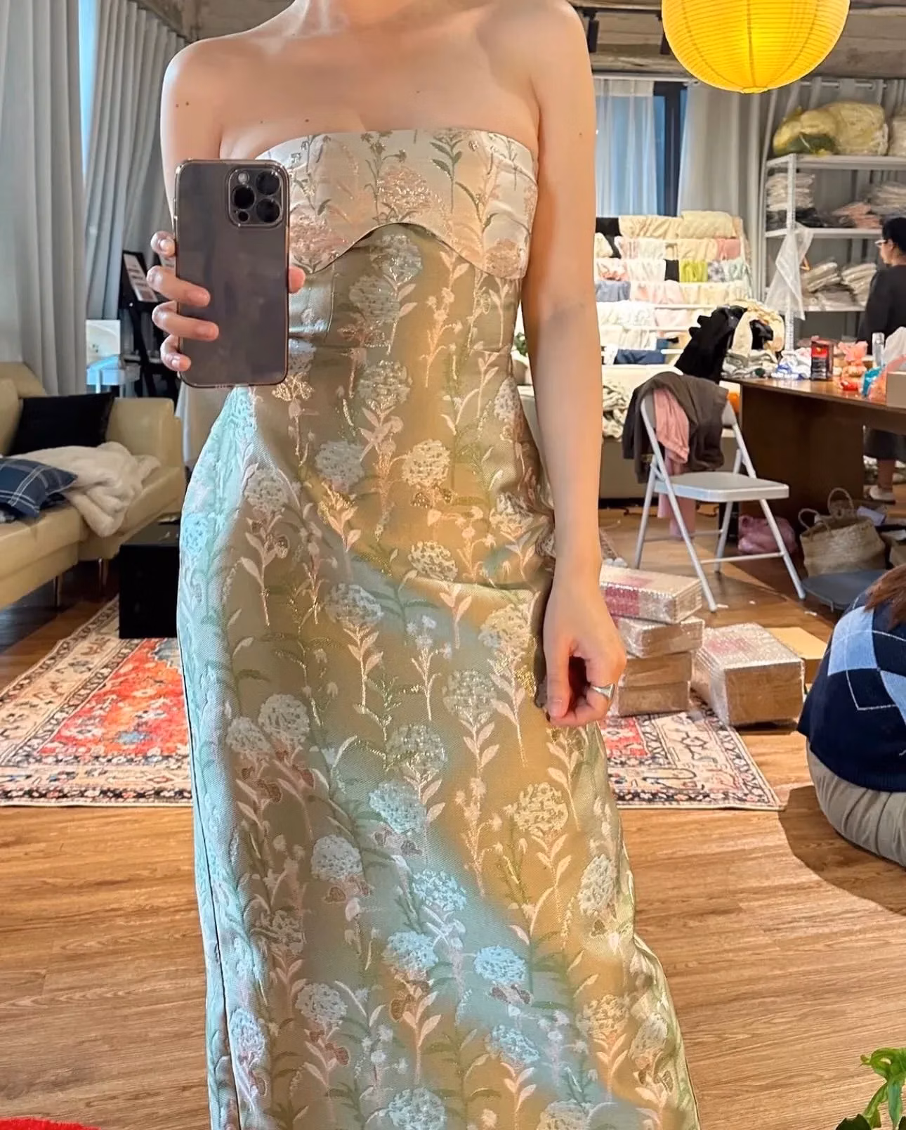 AFRODILLE VÁY HORTENSIA SIZE M fit S M 4