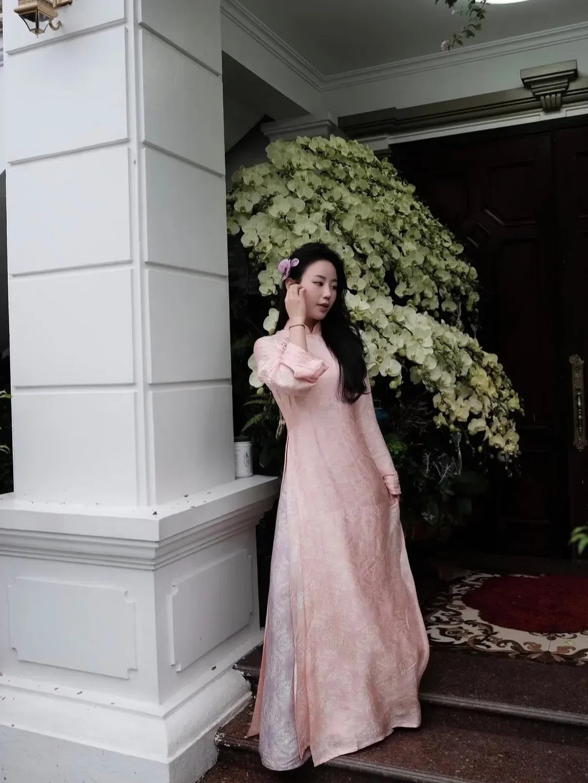Áo dài Mộng Uyển - size M fit M, L 10