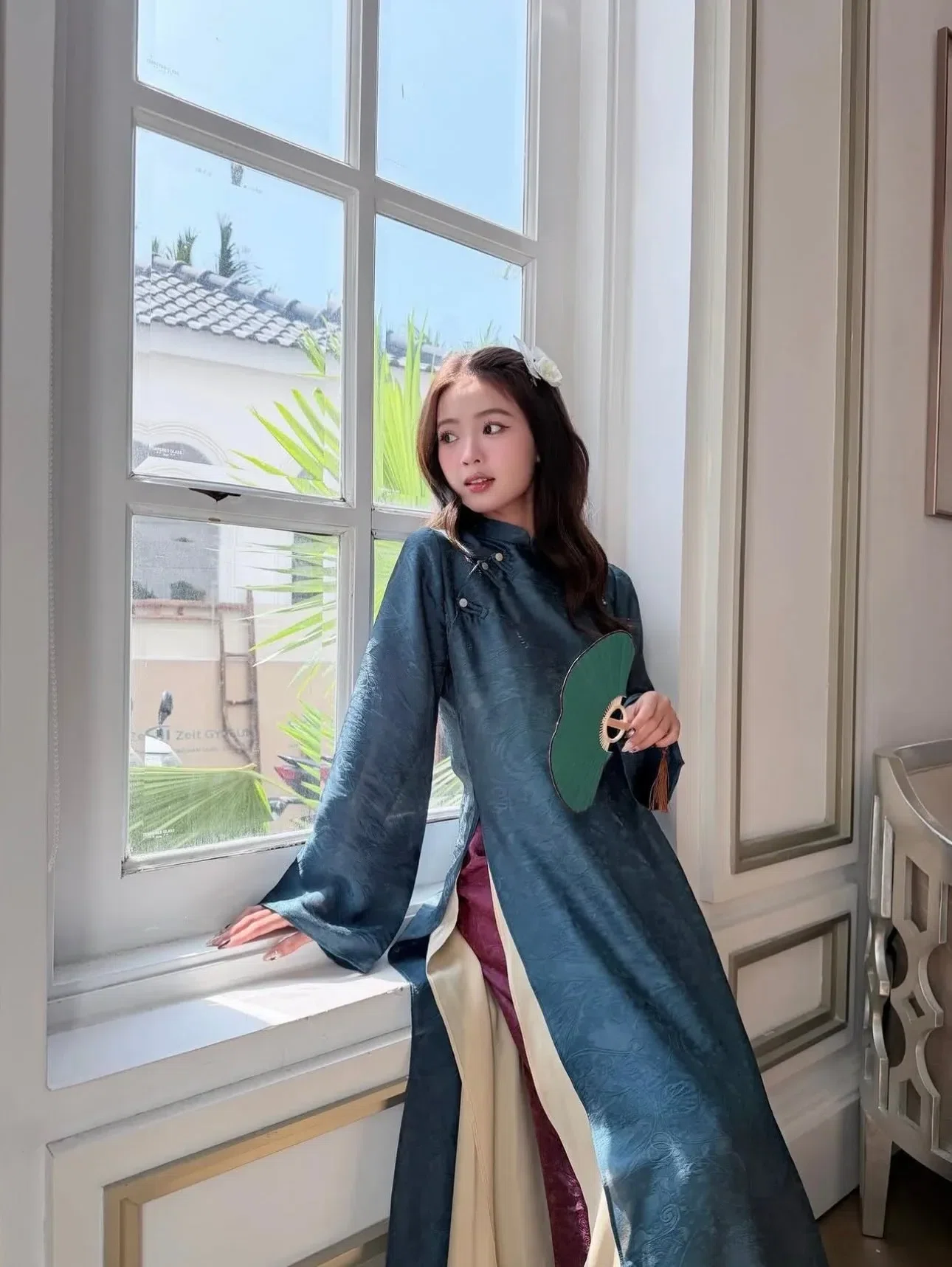 ÁO DÀI TẰM size M 1