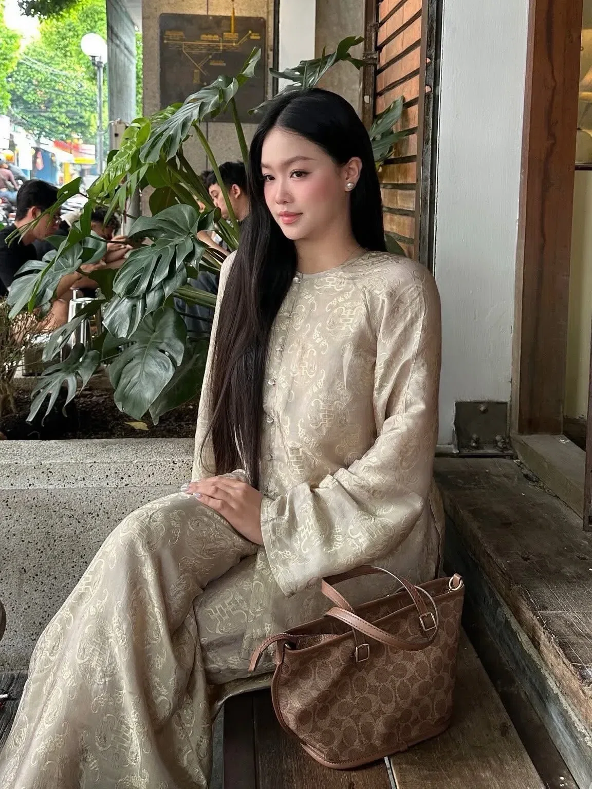Set Bà Ba Tân Thời Xám - size L 2