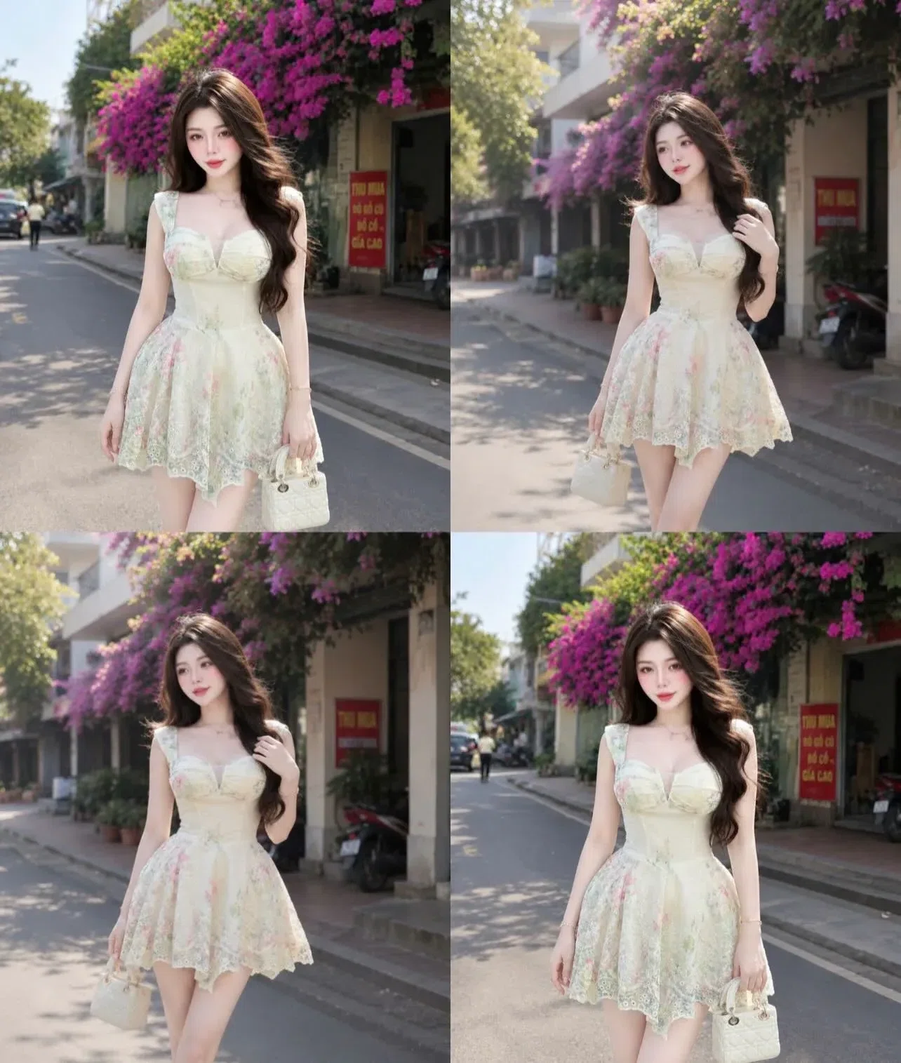 Mang 1 rừng hoa lên người cùng shop nhà em ạ 😝💕 3