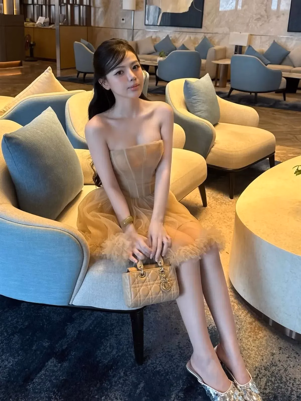 Chouchou V561 Đầm cup xoè 11