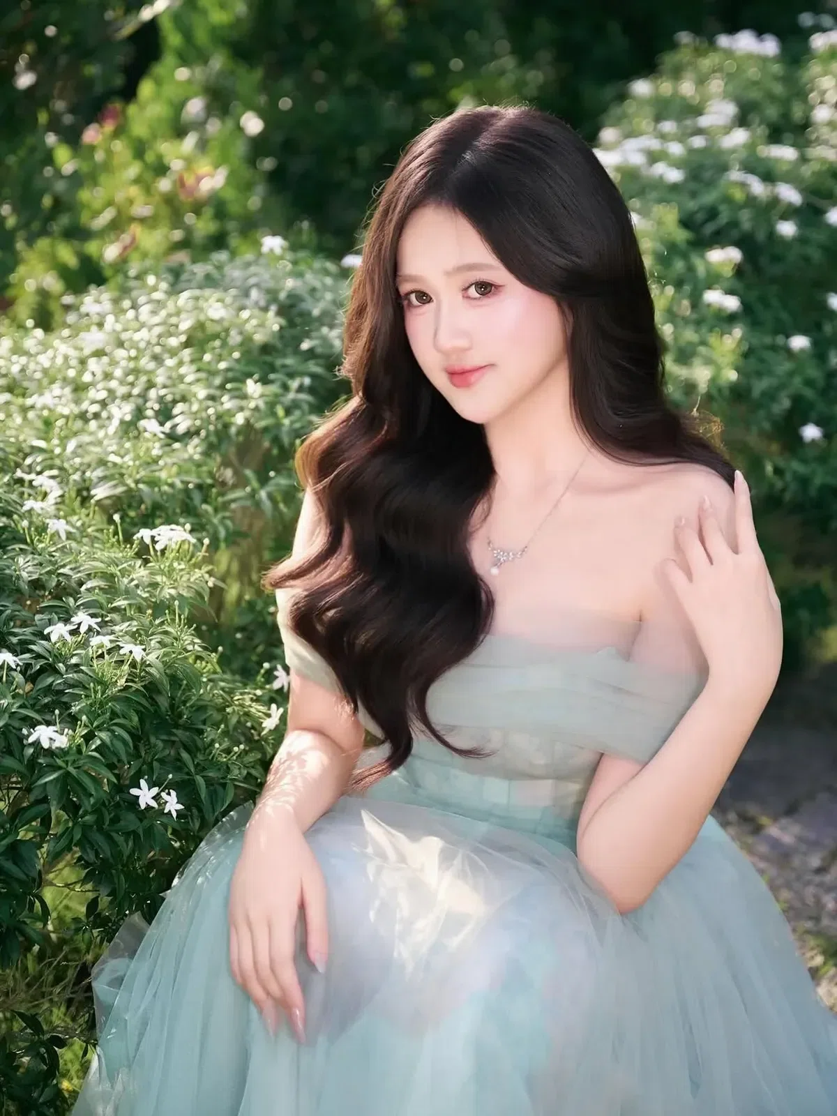 DASHA Đầm maxi (mặc được 3 kiểu) - Sò Vintage 4