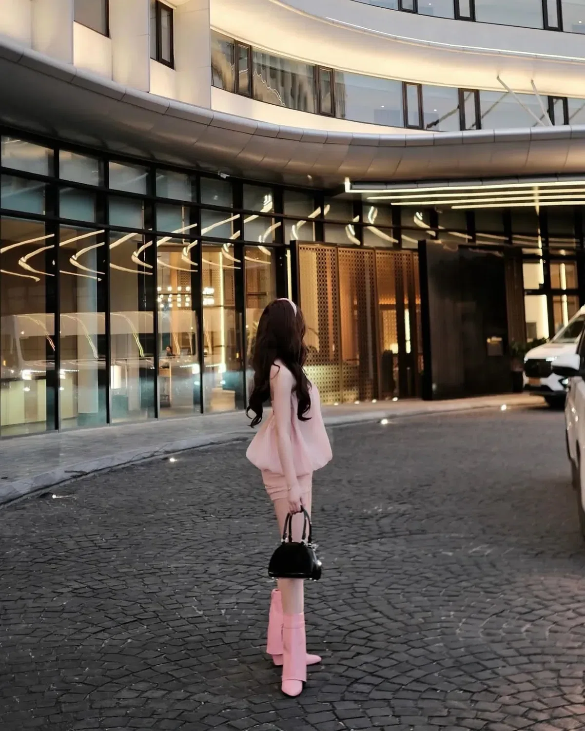 Đầm cúp ngực babydoll tơ bồng 4