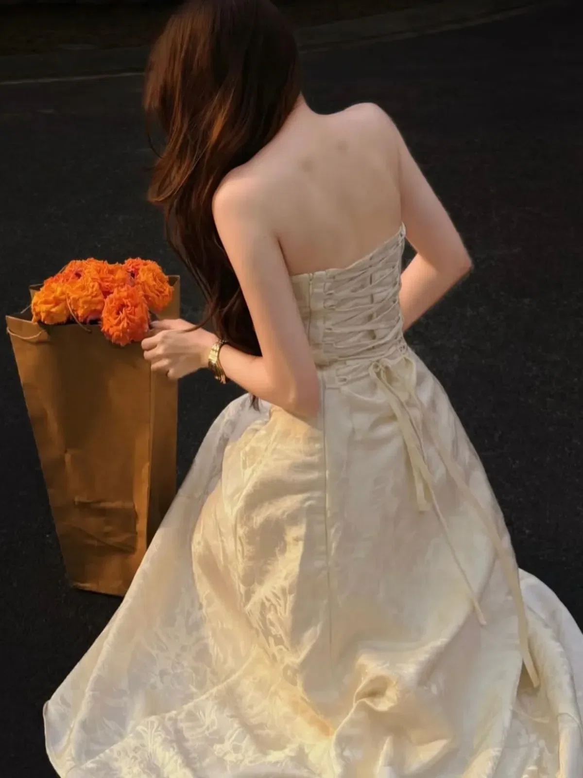 Fini8 Diana Dress (có dây chỉnh lưng) 5