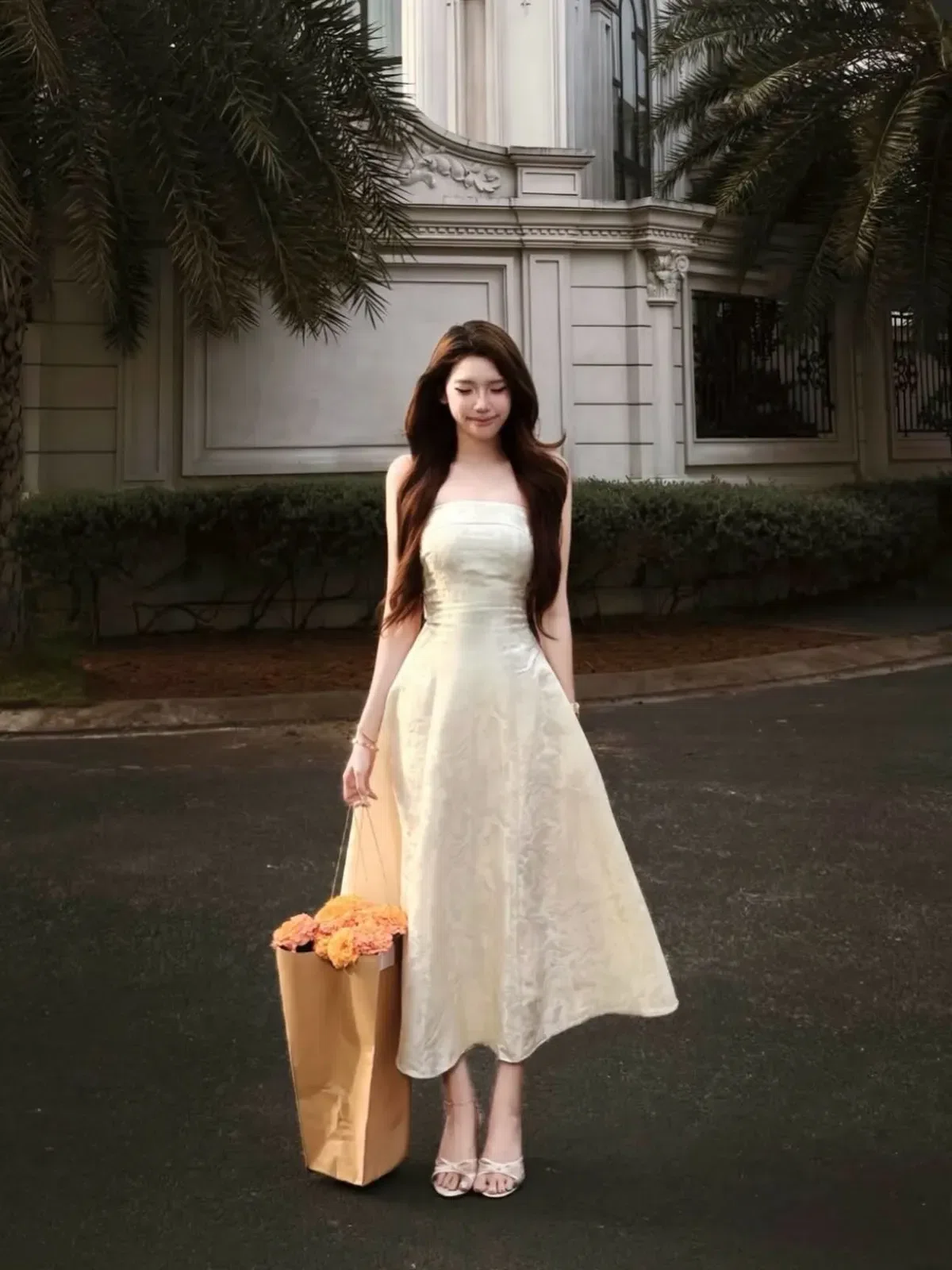 Fini8 Diana Dress (có dây chỉnh lưng) 1