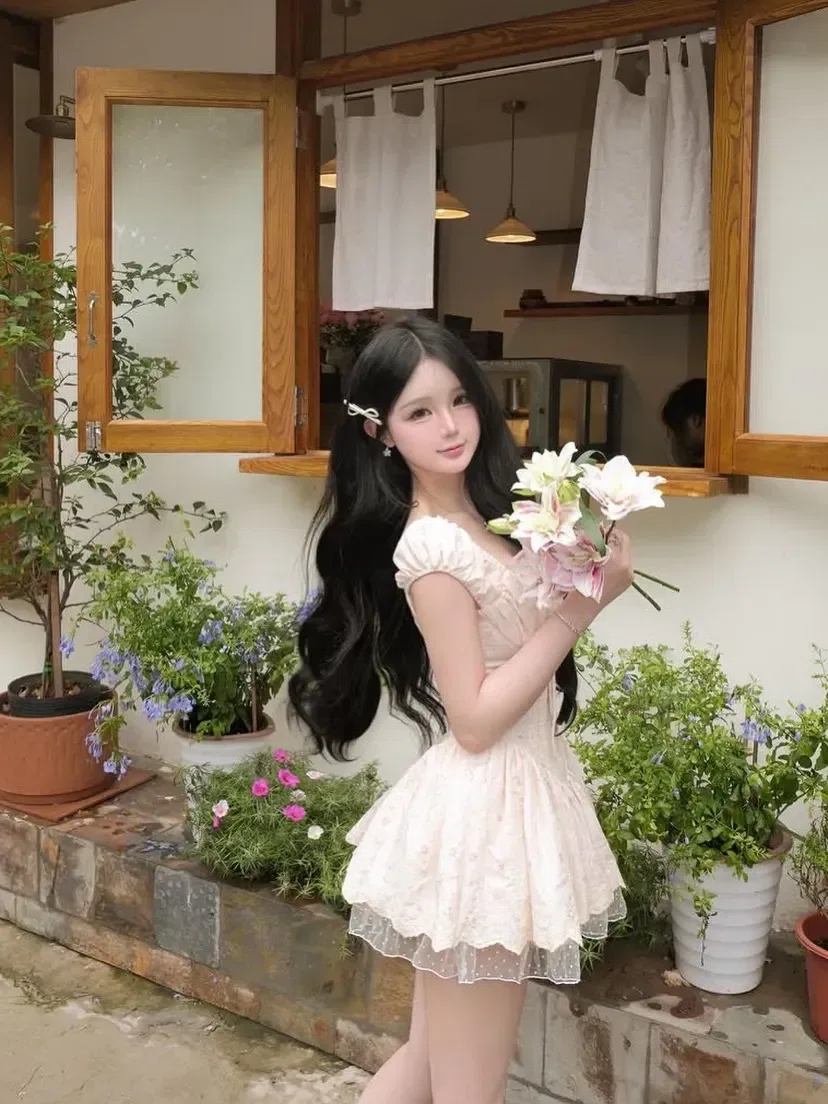 c.layclothing_official V536 Flora Dress clay 4