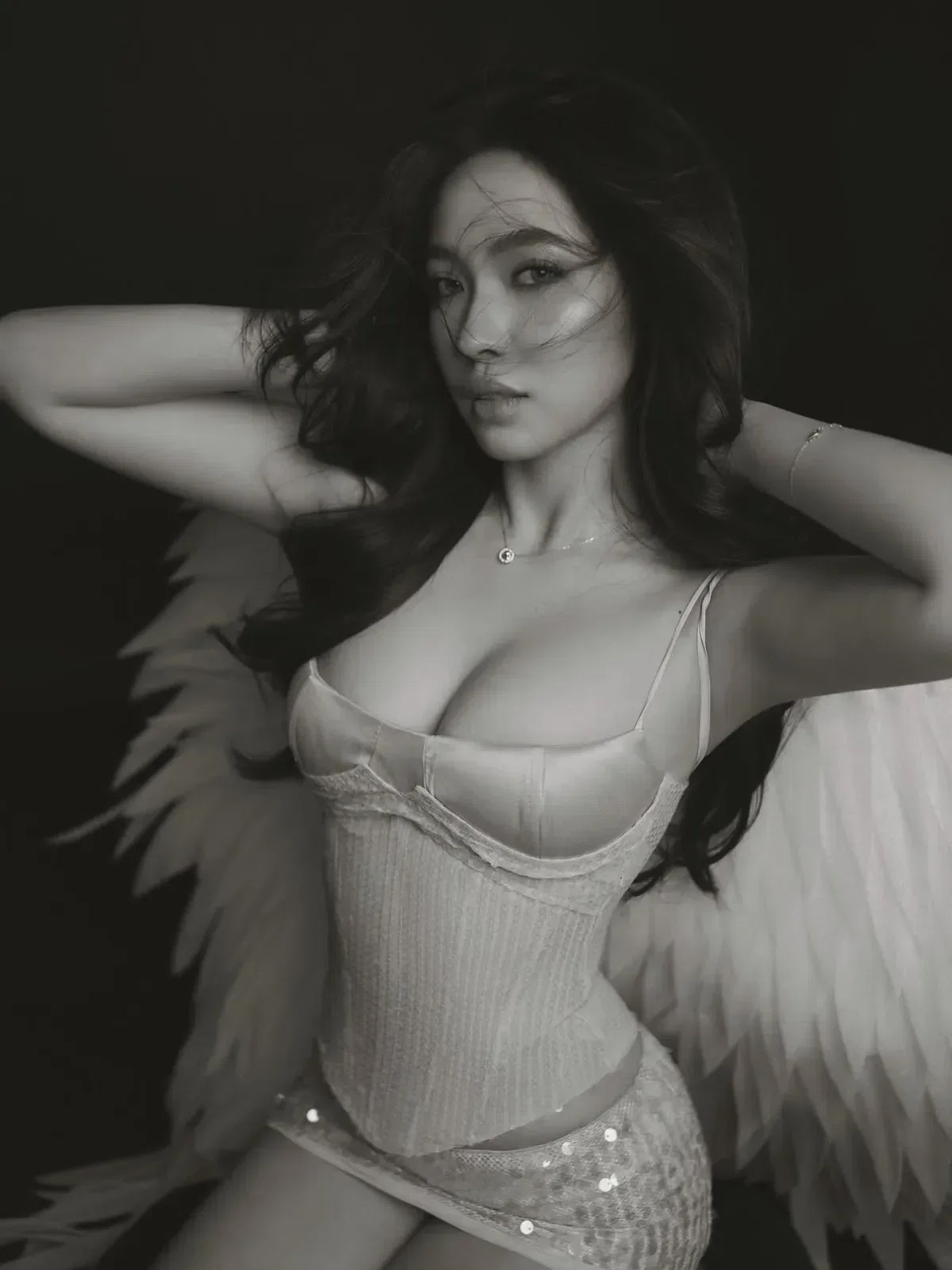 Glamorous Sparkle Corset CK0001 + Chân váy kim sa 11