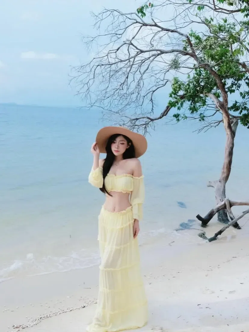V538 Set vàng biển tay dài 3
